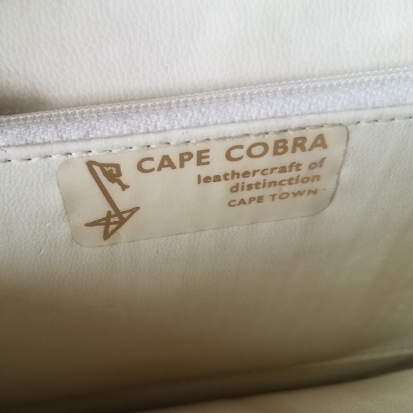 Vintage Cape Cobra snakeskin handbag - Picture 2 of 3